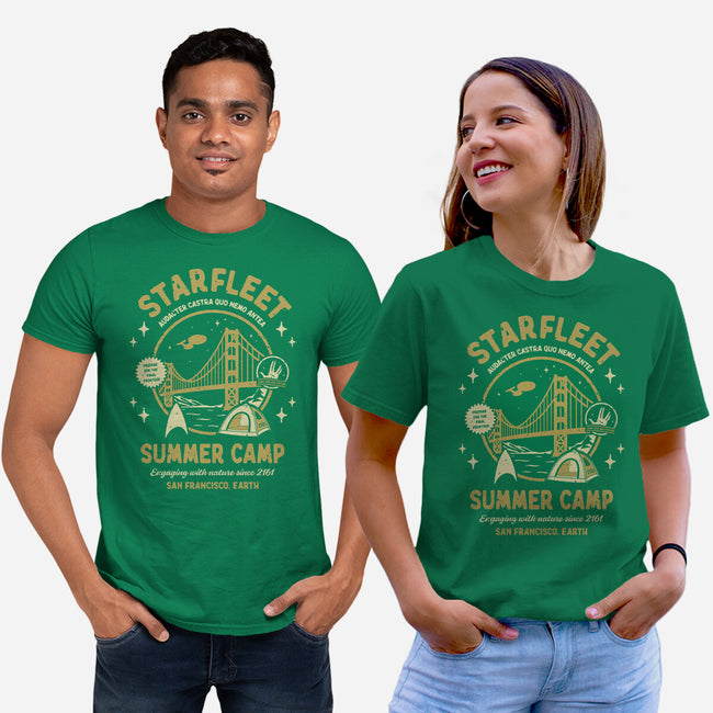 Starfleet Summer Camp-Unisex-Basic-Tee-retrodivision