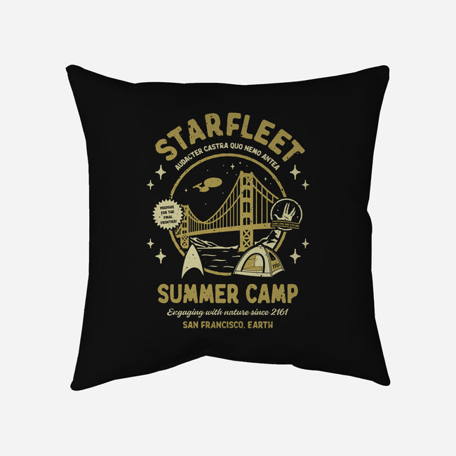 Starfleet Summer Camp-None-Removable Cover w Insert-Throw Pillow-retrodivision