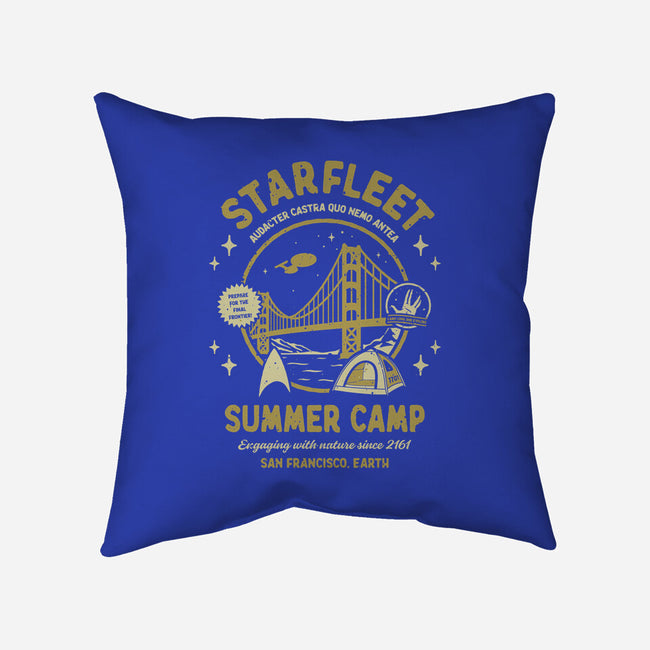 Starfleet Summer Camp-None-Removable Cover w Insert-Throw Pillow-retrodivision
