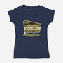 Caerbannog National Park-Womens-V-Neck-Tee-kg07