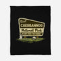 Caerbannog National Park-None-Fleece-Blanket-kg07