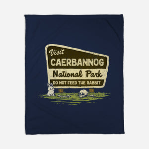Caerbannog National Park-None-Fleece-Blanket-kg07