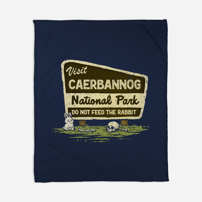 Caerbannog National Park-None-Fleece-Blanket-kg07
