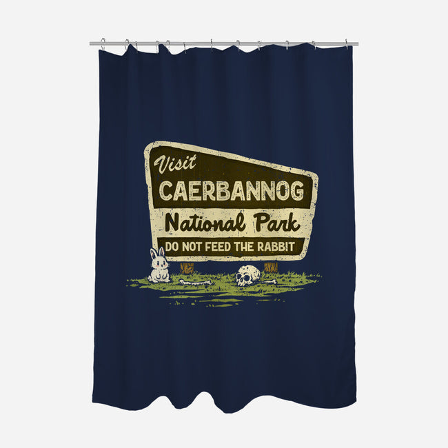 Caerbannog National Park-None-Polyester-Shower Curtain-kg07