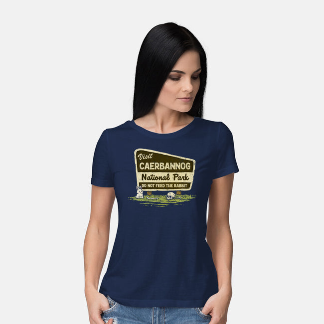 Caerbannog National Park-Womens-Basic-Tee-kg07