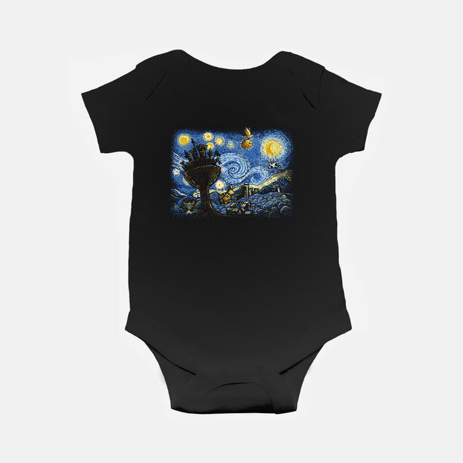 Starry Knights Of Ni-Baby-Basic-Onesie-Wenceslao A Romero