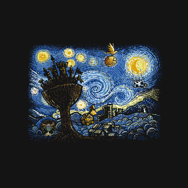 Starry Knights Of Ni-Womens-Basic-Tee-Wenceslao A Romero