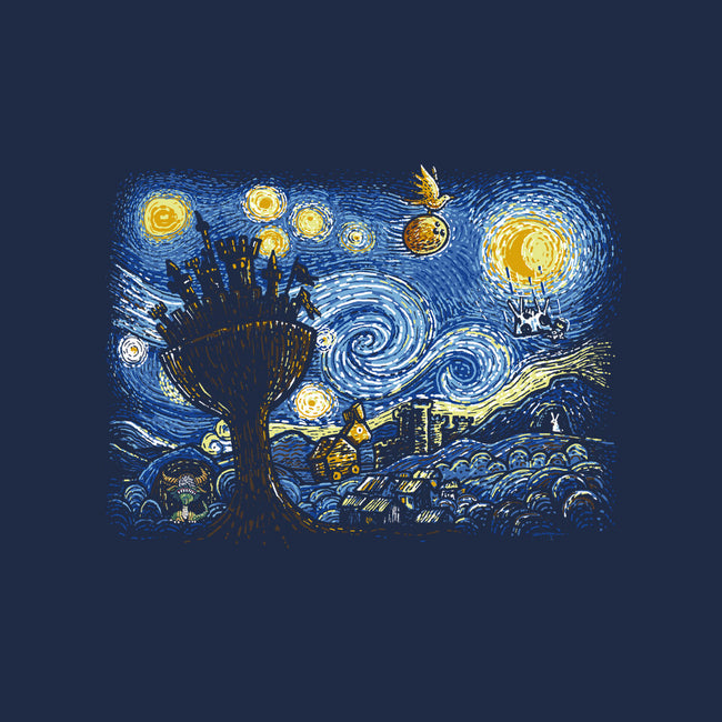 Starry Knights Of Ni-None-Stretched-Canvas-Wenceslao A Romero