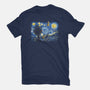 Starry Knights Of Ni-Womens-Fitted-Tee-Wenceslao A Romero
