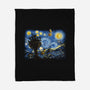Starry Knights Of Ni-None-Fleece-Blanket-Wenceslao A Romero