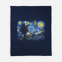 Starry Knights Of Ni-None-Fleece-Blanket-Wenceslao A Romero