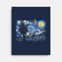 Starry Knights Of Ni-None-Stretched-Canvas-Wenceslao A Romero