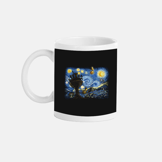 Starry Knights Of Ni-None-Mug-Drinkware-Wenceslao A Romero