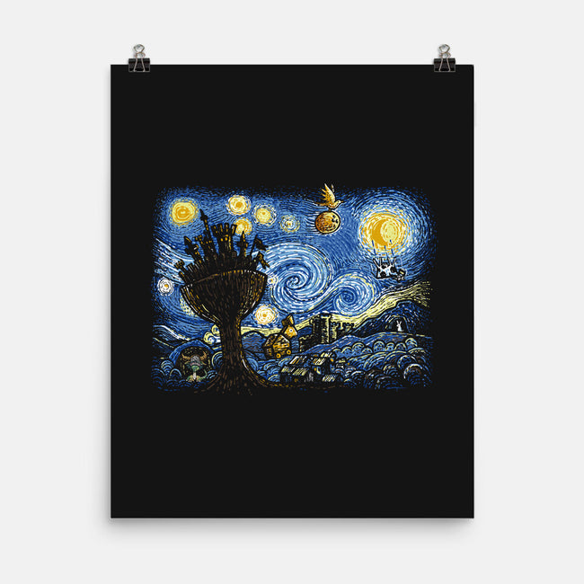 Starry Knights Of Ni-None-Matte-Poster-Wenceslao A Romero