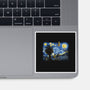 Starry Knights Of Ni-None-Glossy-Sticker-Wenceslao A Romero