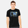 Starry Knights Of Ni-Mens-Heavyweight-Tee-Wenceslao A Romero