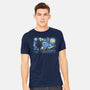 Starry Knights Of Ni-Mens-Heavyweight-Tee-Wenceslao A Romero