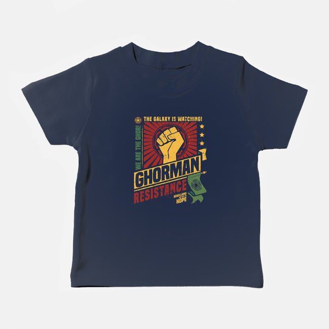 Ghorman Resistance-Baby-Basic-Tee-teesgeex