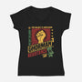 Ghorman Resistance-Womens-V-Neck-Tee-teesgeex