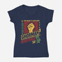 Ghorman Resistance-Womens-V-Neck-Tee-teesgeex