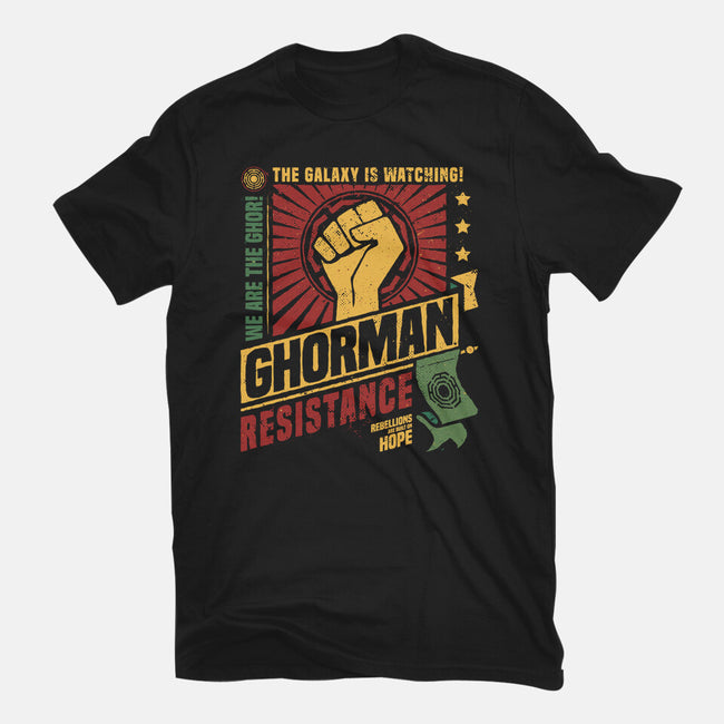 Ghorman Resistance-Womens-Fitted-Tee-teesgeex