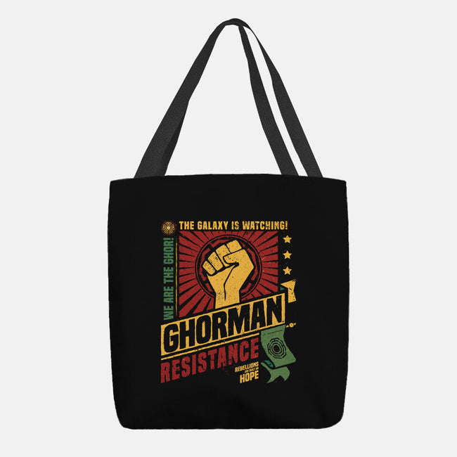 Ghorman Resistance-None-Basic Tote-Bag-teesgeex