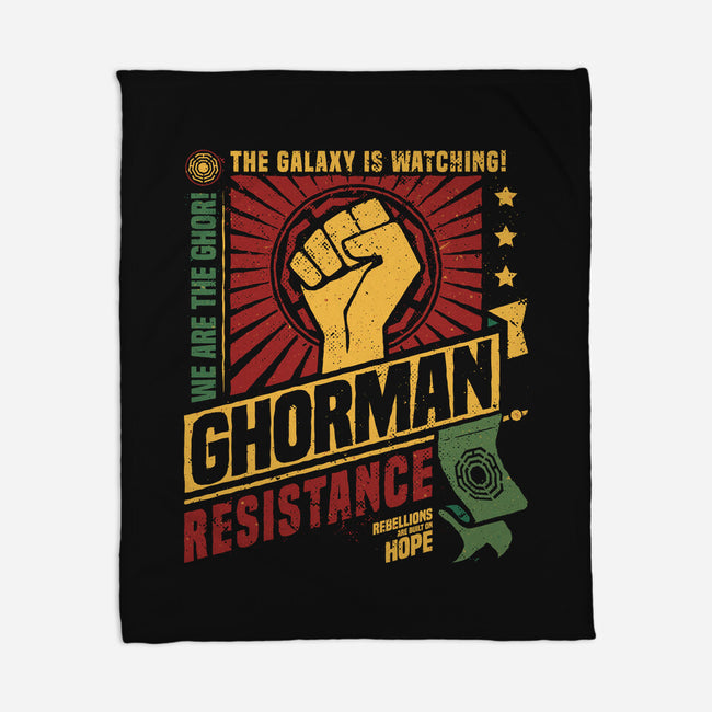 Ghorman Resistance-None-Fleece-Blanket-teesgeex