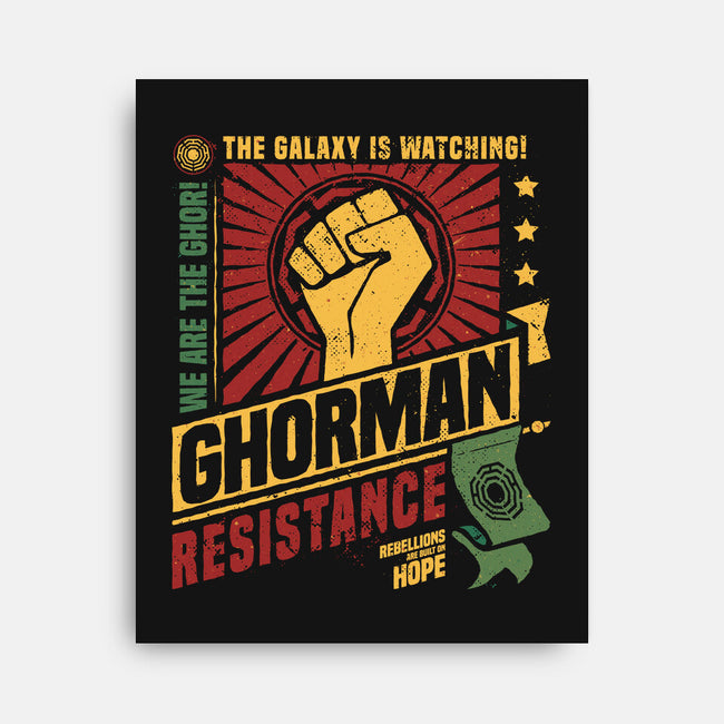 Ghorman Resistance-None-Stretched-Canvas-teesgeex