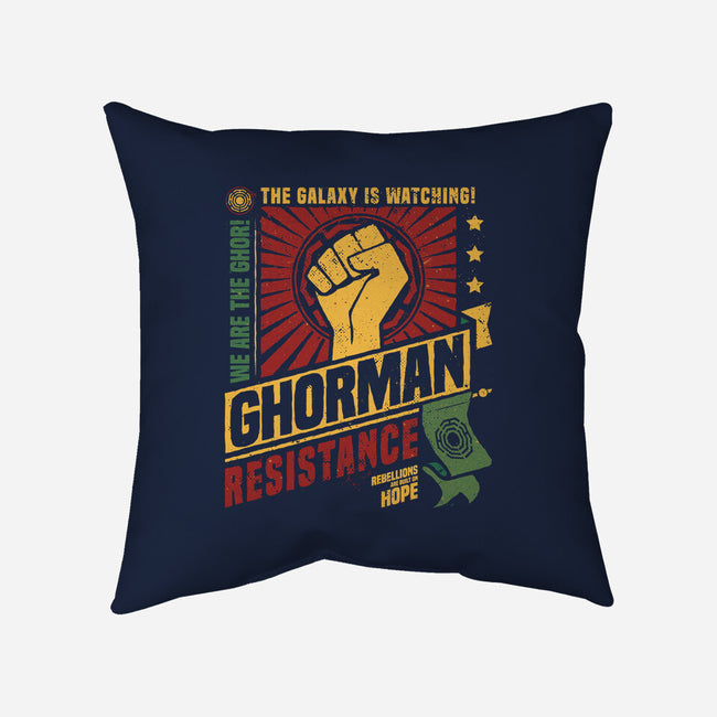 Ghorman Resistance-None-Removable Cover w Insert-Throw Pillow-teesgeex