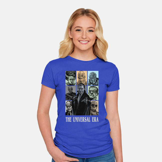 The Universal Era-Womens-Fitted-Tee-zascanauta