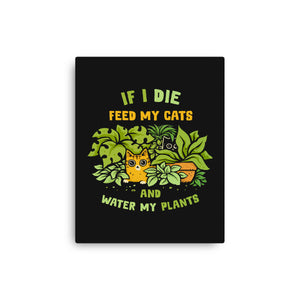 Feed My Cats And Water My Plants