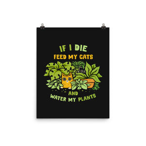 Feed My Cats And Water My Plants