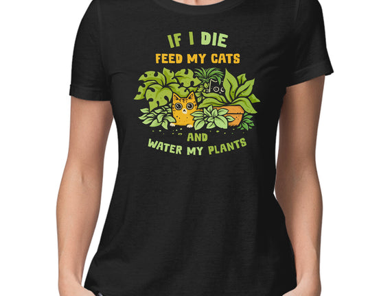 Feed My Cats And Water My Plants