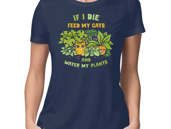 Feed My Cats And Water My Plants