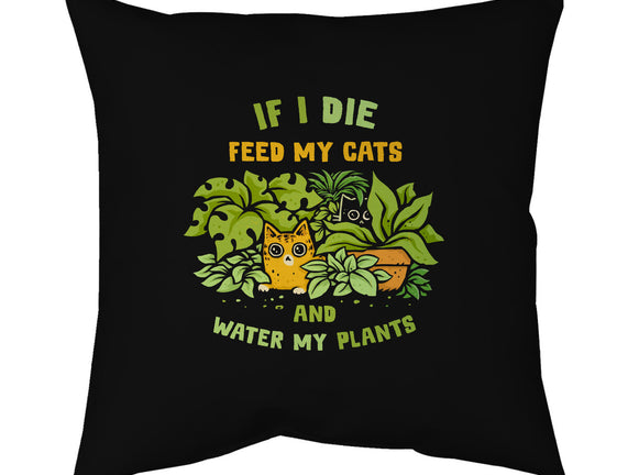 Feed My Cats And Water My Plants