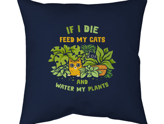 Feed My Cats And Water My Plants