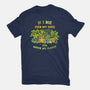 Feed My Cats And Water My Plants-Unisex-Basic-Tee-kg07