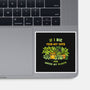 Feed My Cats And Water My Plants-None-Glossy-Sticker-kg07