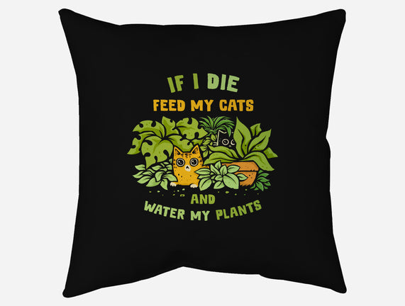 Feed My Cats And Water My Plants