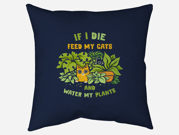 Feed My Cats And Water My Plants