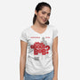 Special Kind Of Hero-Womens-V-Neck-Tee-teesgeex