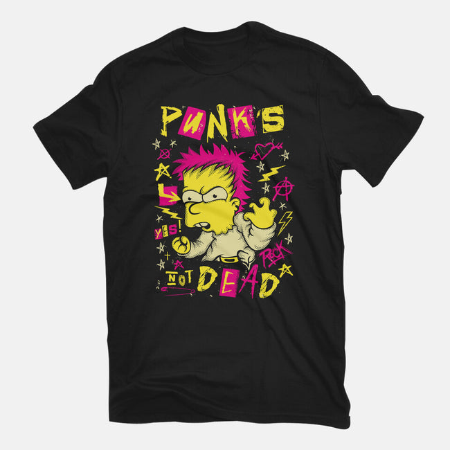 Not Dead-Womens-Fitted-Tee-SuperEdu