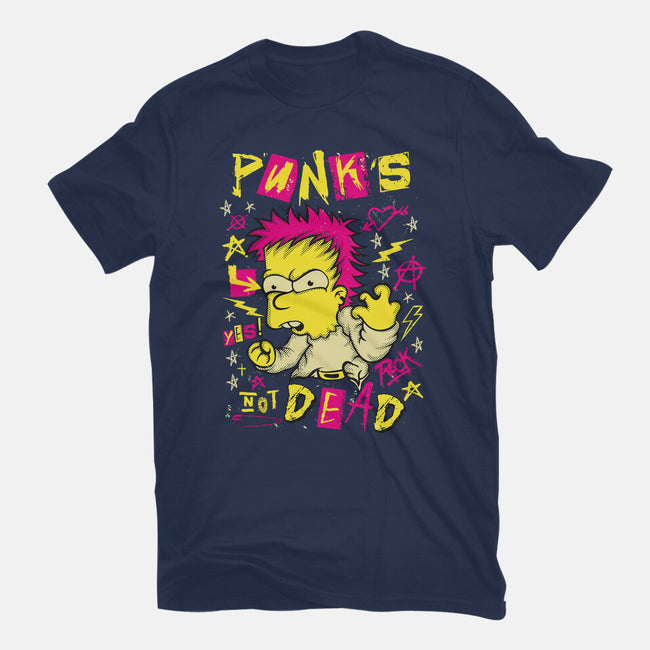 Not Dead-Womens-Fitted-Tee-SuperEdu