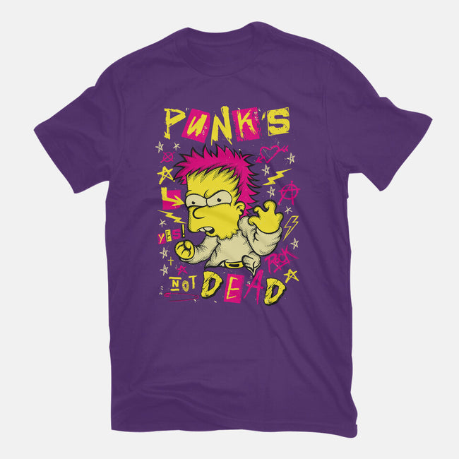 Not Dead-Womens-Fitted-Tee-SuperEdu