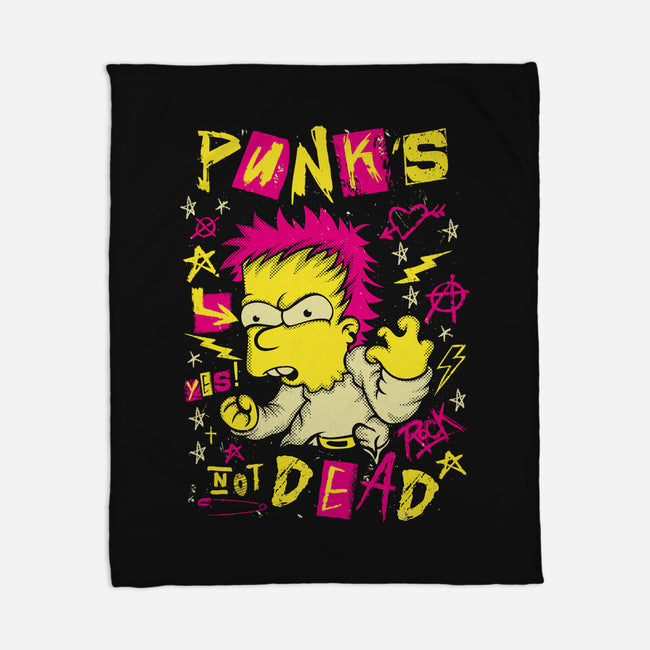 Not Dead-None-Fleece-Blanket-SuperEdu