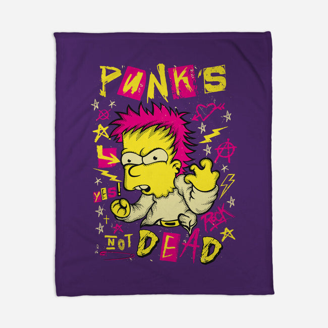 Not Dead-None-Fleece-Blanket-SuperEdu