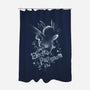 Electro Patronum-None-Polyester-Shower Curtain-fanfabio