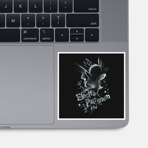 Electro Patronum-None-Glossy-Sticker-fanfabio