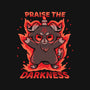 Praise The Darkness-Womens-V-Neck-Tee-TechraNova