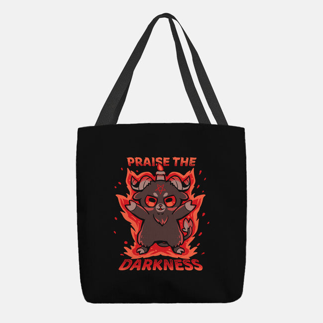 Praise The Darkness-None-Basic Tote-Bag-TechraNova